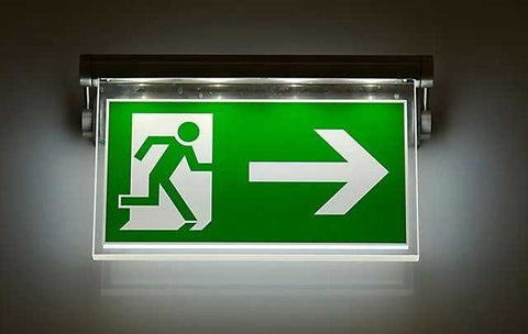 LED Exit Signage – Emergency Wayfinding Light (Standard Green)