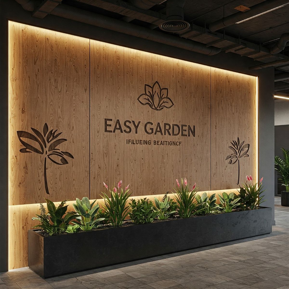 Reception Area Branding