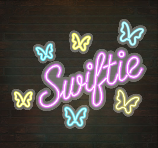 Swiftie Neon Sign – LED Wall Art for Taylor Swift Fans