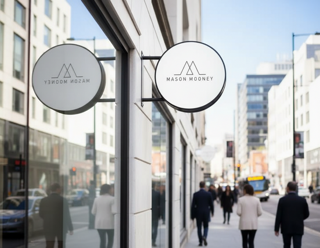 Round Lollipop Signage – Double-Sided (Customizable)