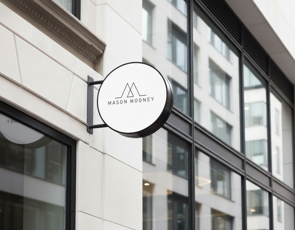 Round Lollipop Signage – Double-Sided (Customizable)