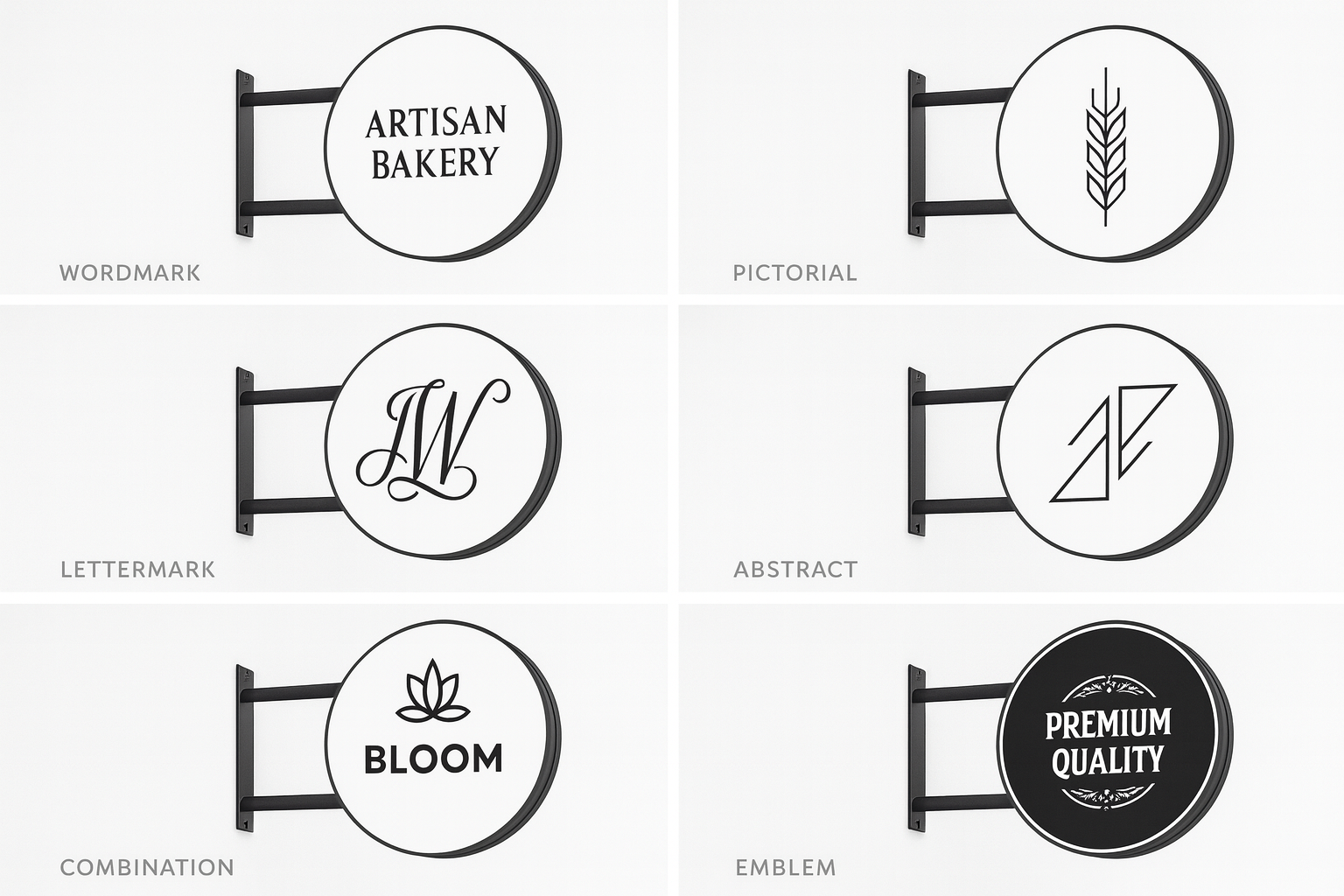 Round Lollipop Signage – Double-Sided (Customizable)