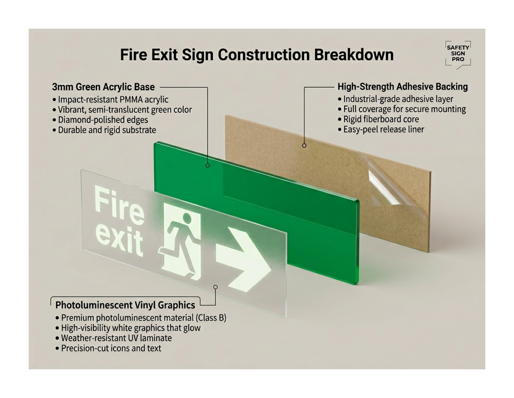 Fire Exit Sign