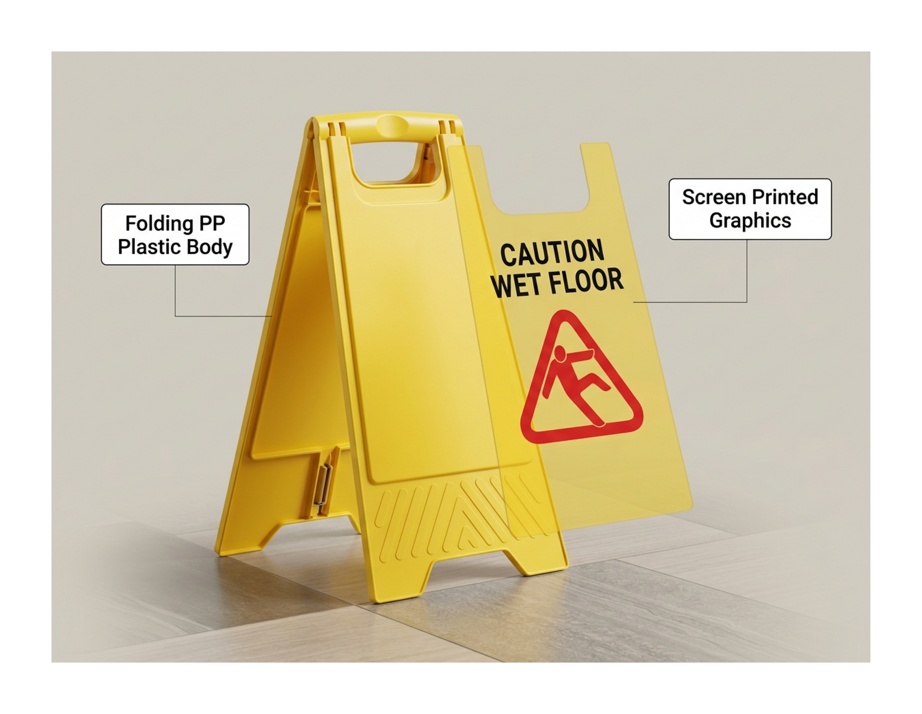 Caution Wet Floor (A-frame)