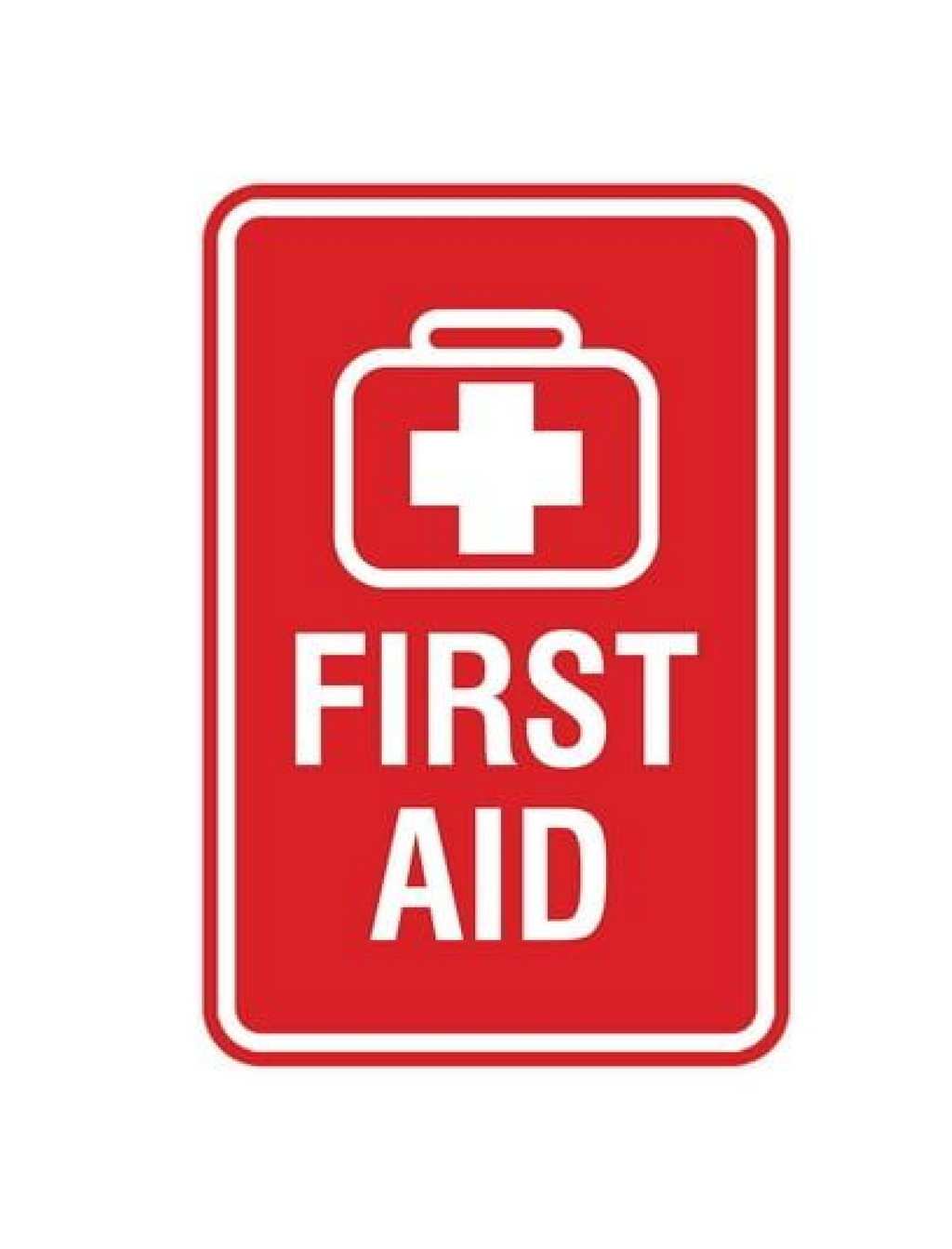 First Aid Sign