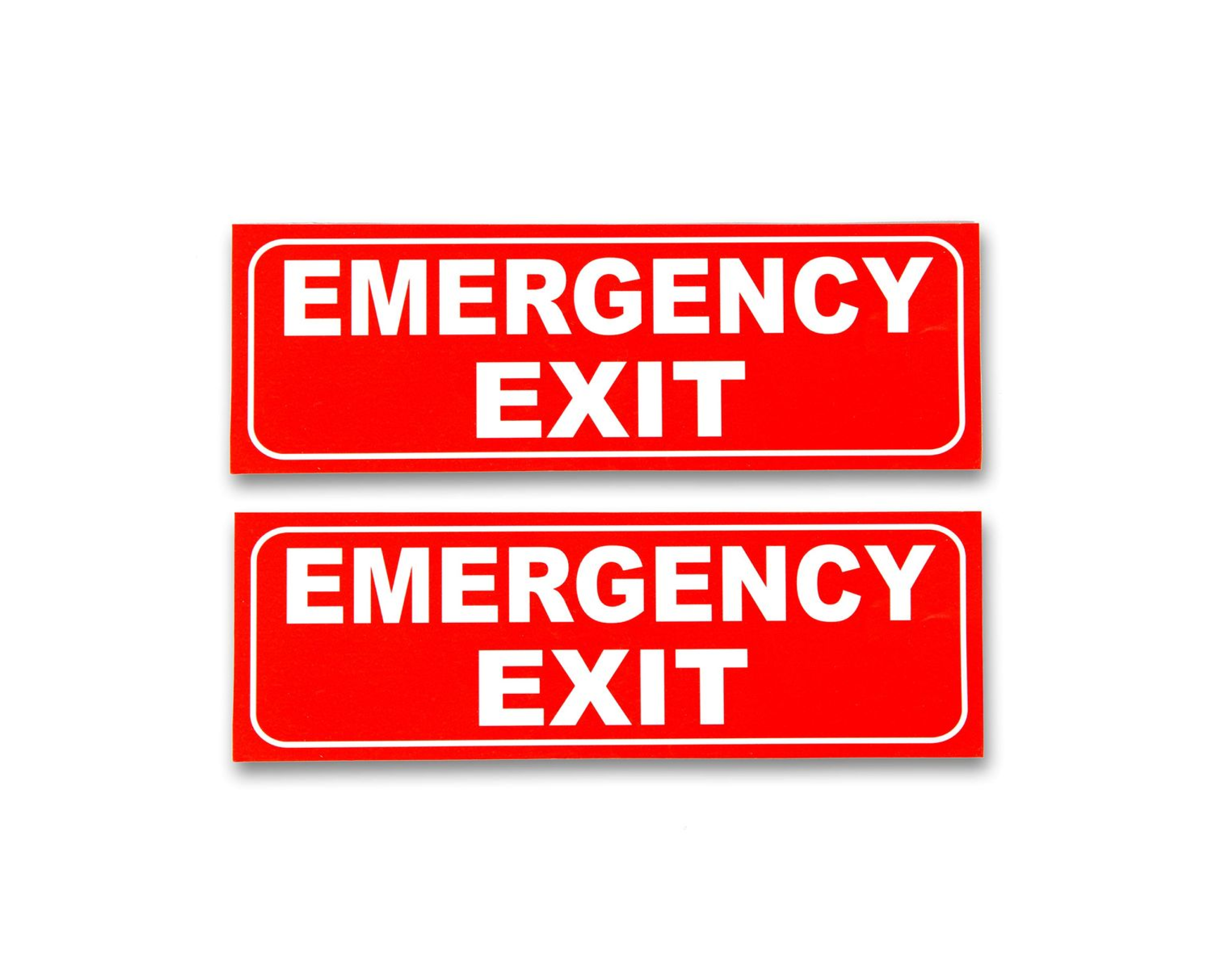 Emergency Exit Sign