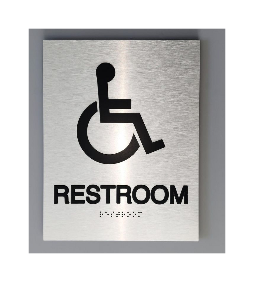 Accessible Toilet Sign