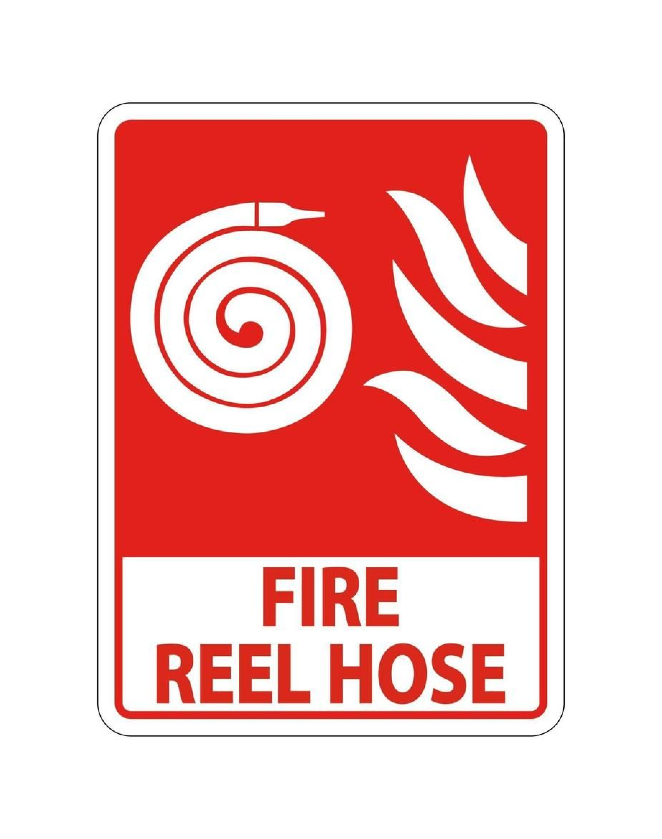 Fire Hose Reel Sign