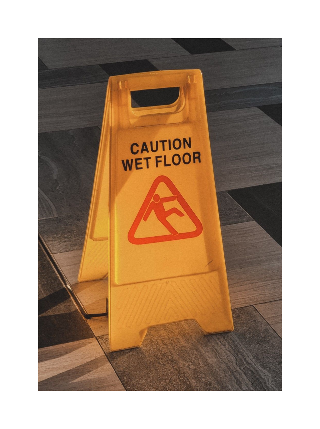 Caution Wet Floor (A-frame)