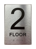 Floor Number Plate