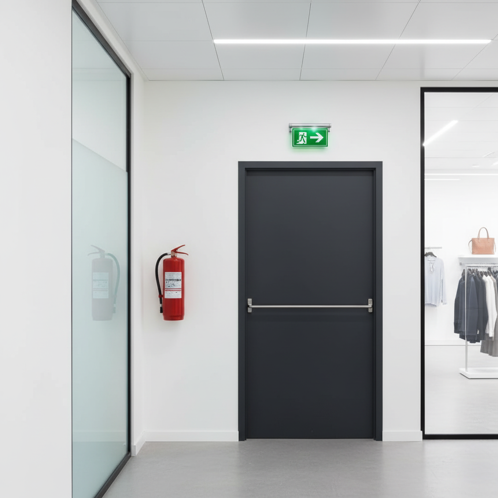 LED Exit Signage – Emergency Wayfinding Light (Standard Green)