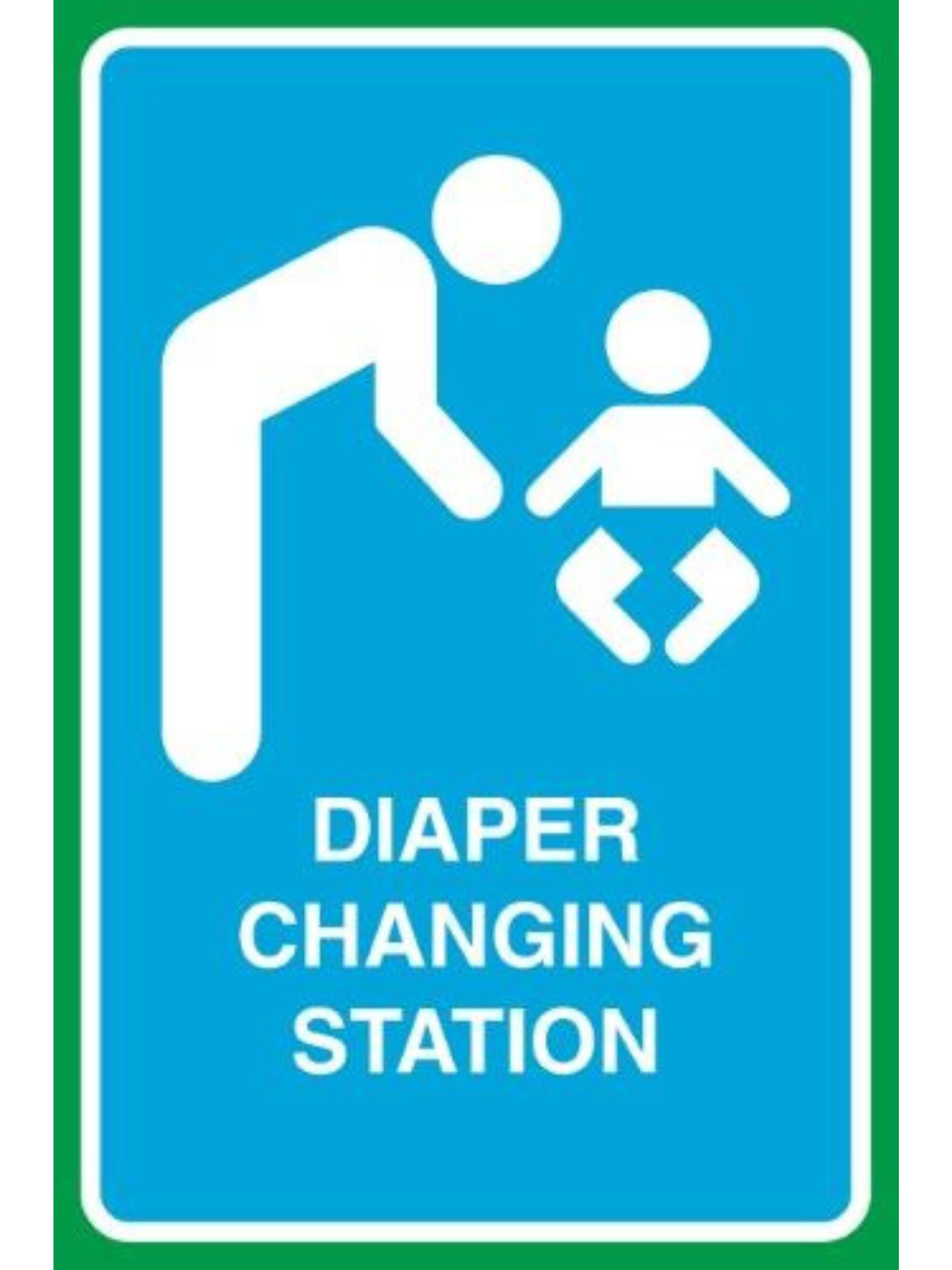 Diaper Changing Station Sign