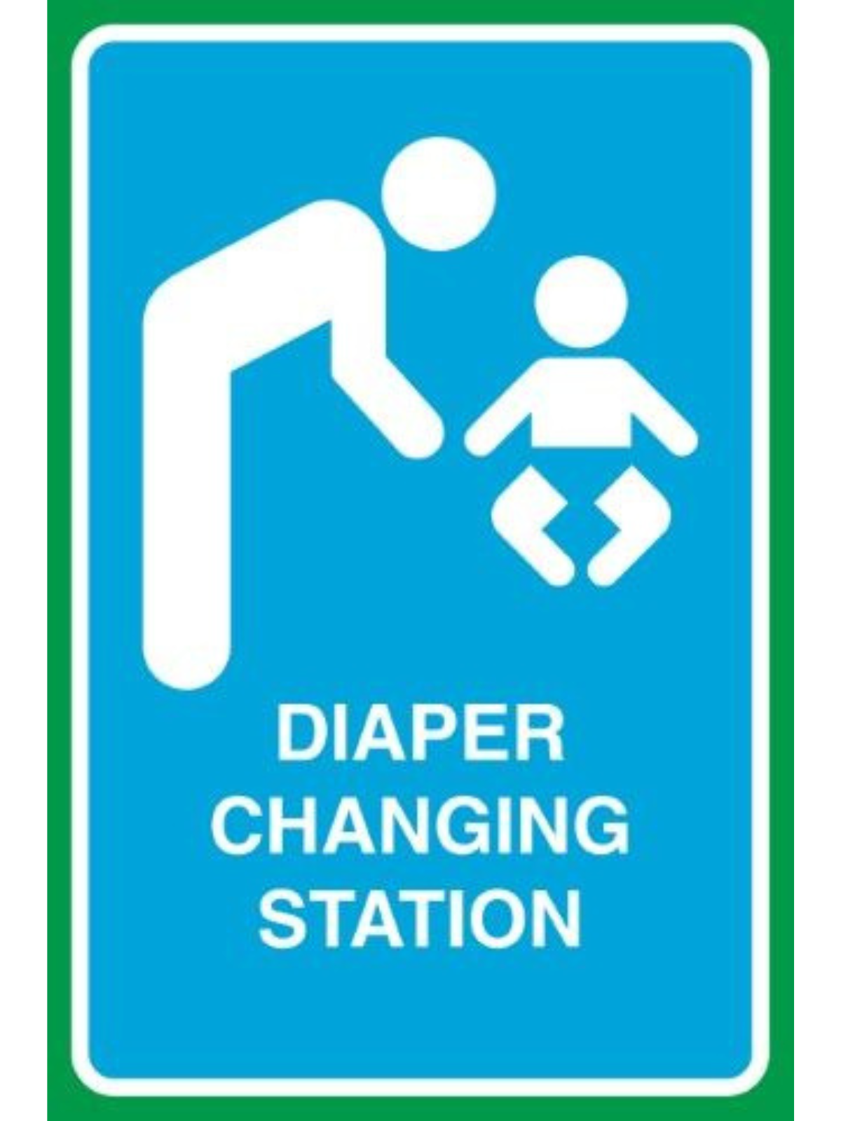 Diaper Changing Station Sign