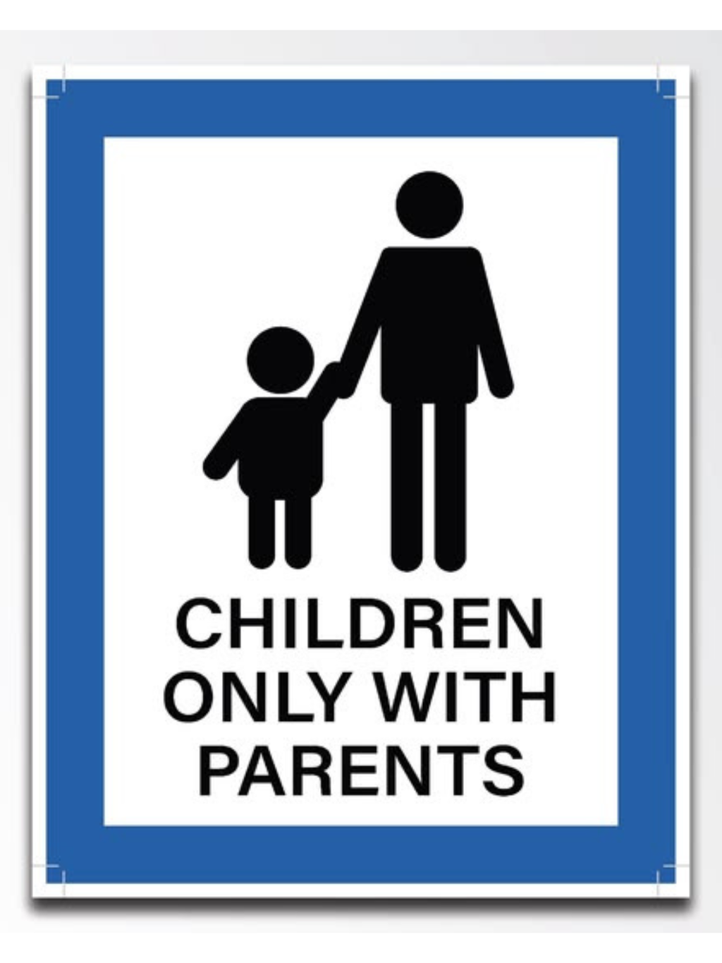 Children only with Parents Sign