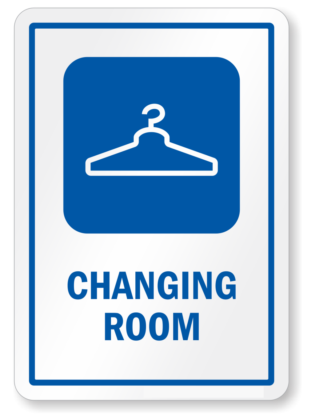Changing Room Sign