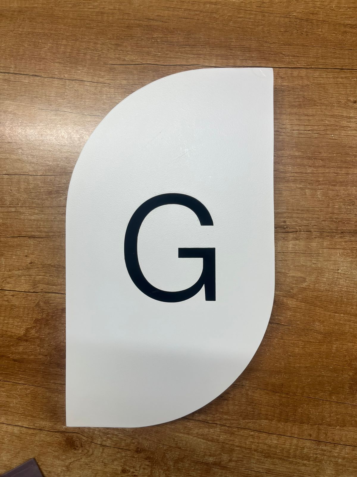 Floor Sign