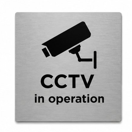 CCTV in operation sign