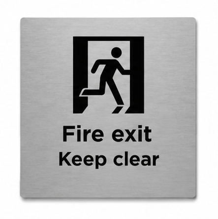 Fire exit Sign