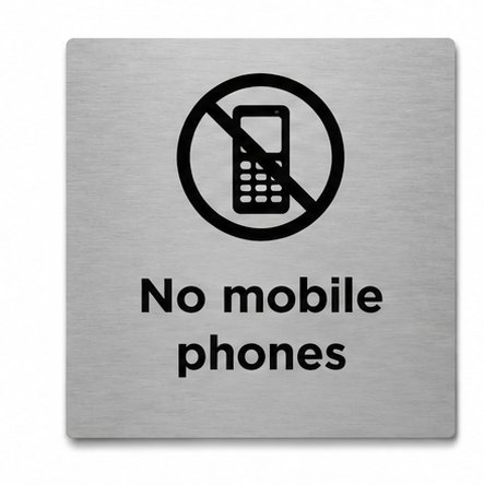 No mobile phone sign
