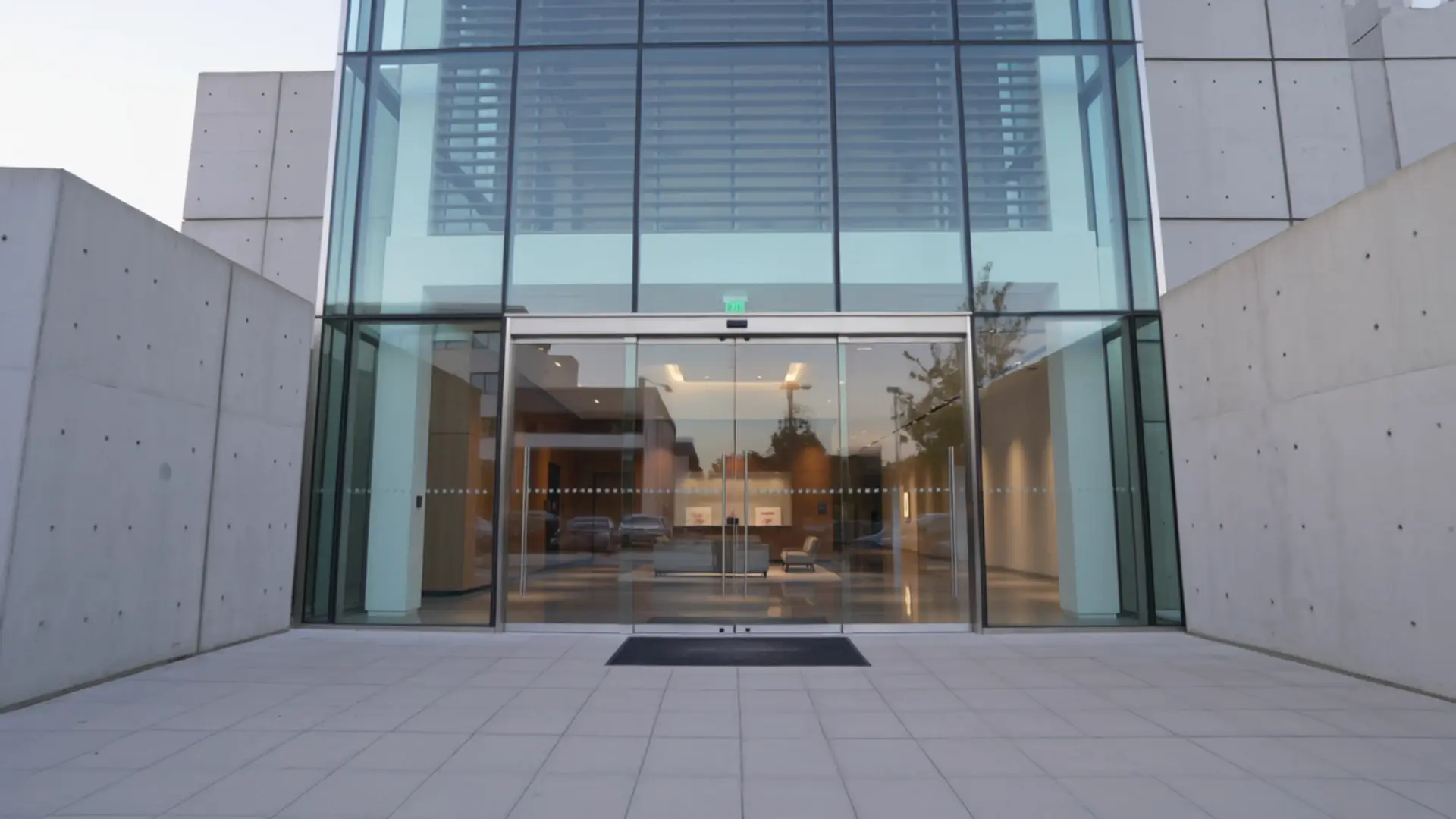 Walkthrough of a fully branded commercial space